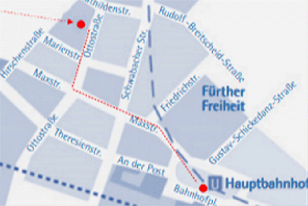 Bild eines Lageplans